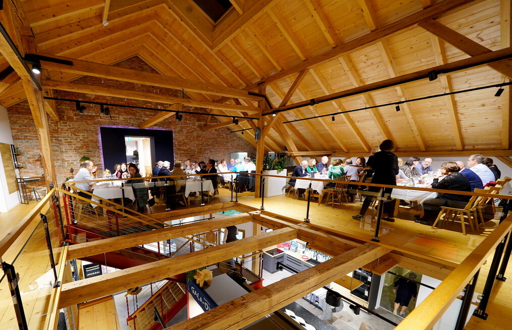 Das Gewölbe des Küchenstudios Spies.